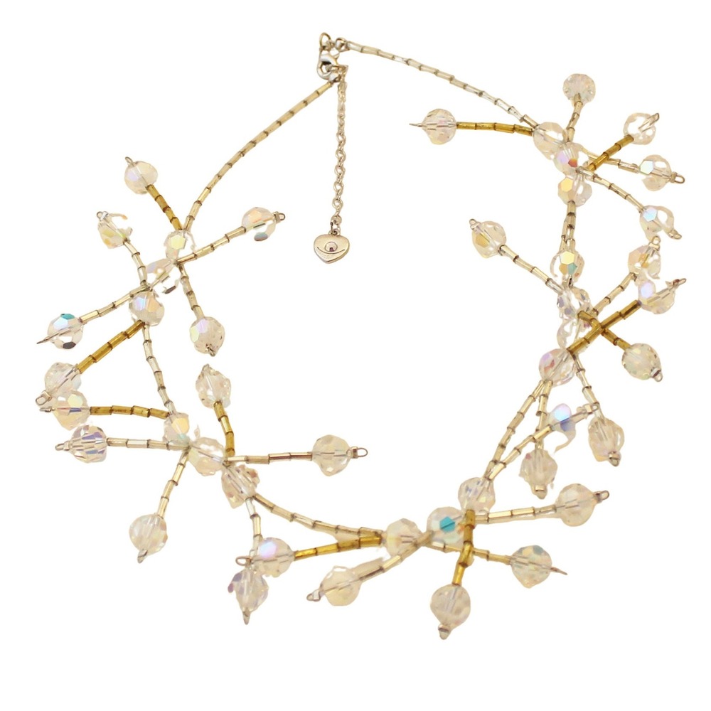 Crystal necklace, Swarovski necklace, wedding necklace, bridesmaid necklace